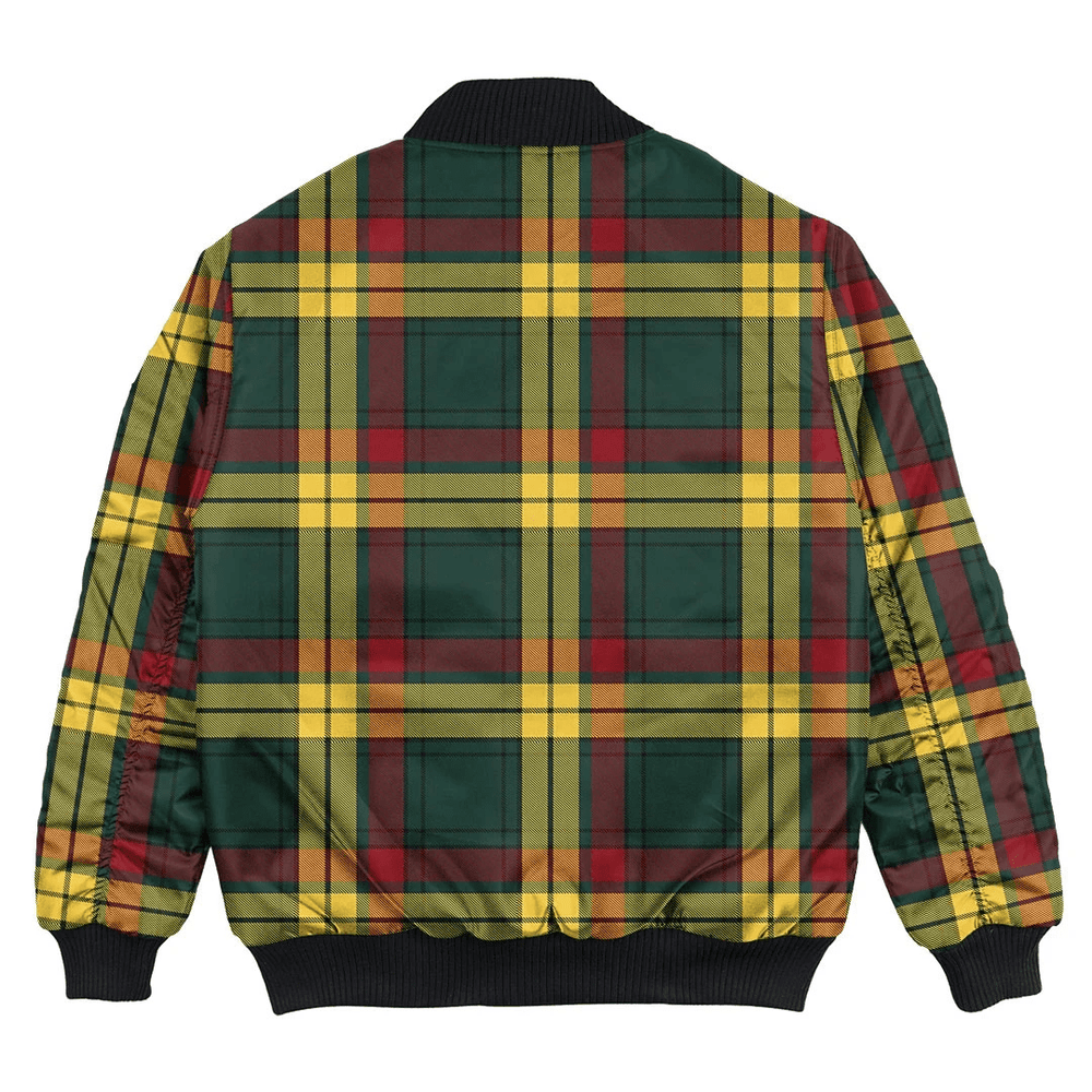 Clan MacMillan Old Modern Tartan Bomber Jacket VS71 MacMillan Old Modern Tartan Tartan Bomber Jacket