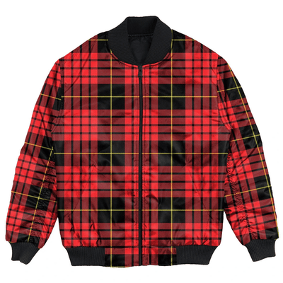 Clan MacQueen Modern Tartan Bomber Jacket