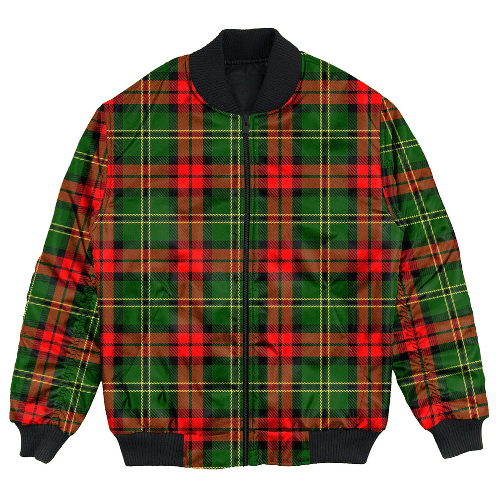 Clan Clan Blackstock Tartan Clan Bomber Jacket AJ49 Blackstock Tartan Tartan Bomber Jacket
