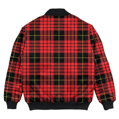 Clan MacQueen Modern Tartan Bomber Jacket FV15 MacQueen Modern Tartan Tartan Bomber Jacket