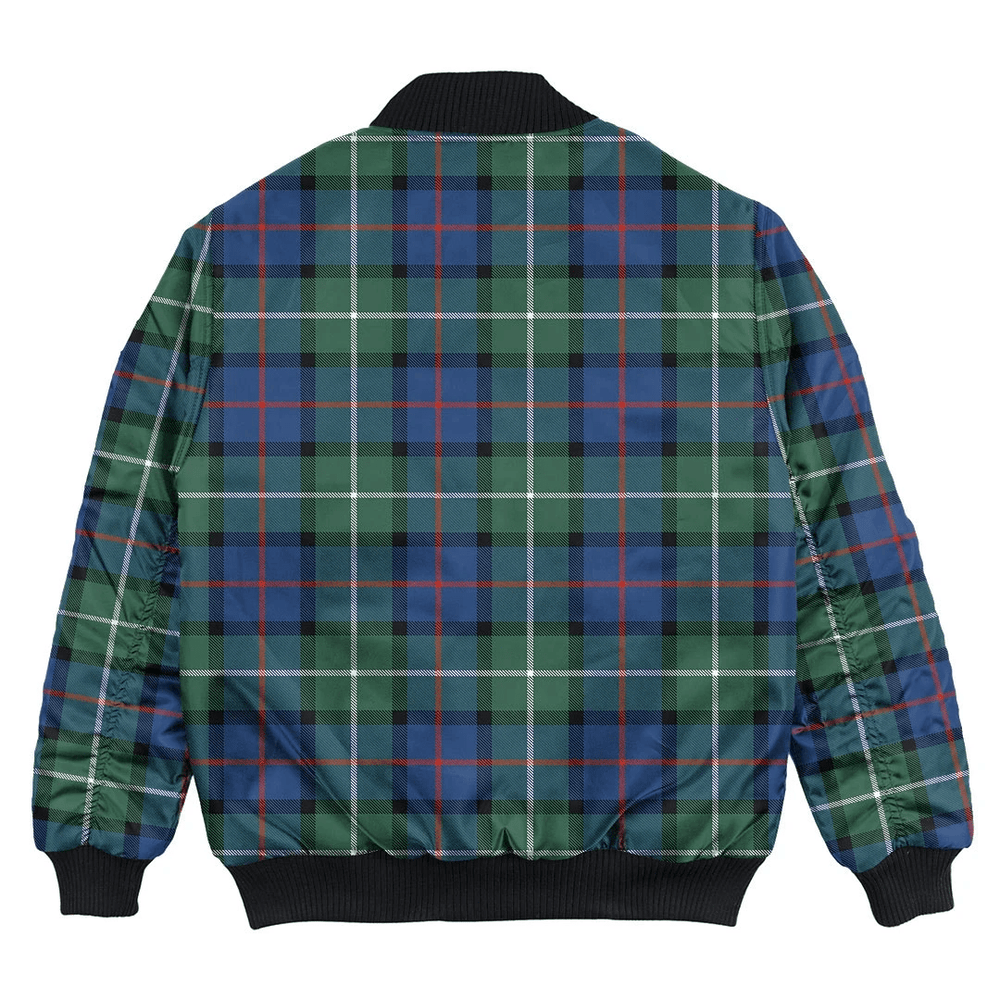 Clan Davidson of Tulloch Tartan Clan Bomber Jacket VG40 Davidson of Tulloch Tartan Tartan Bomber Jacket