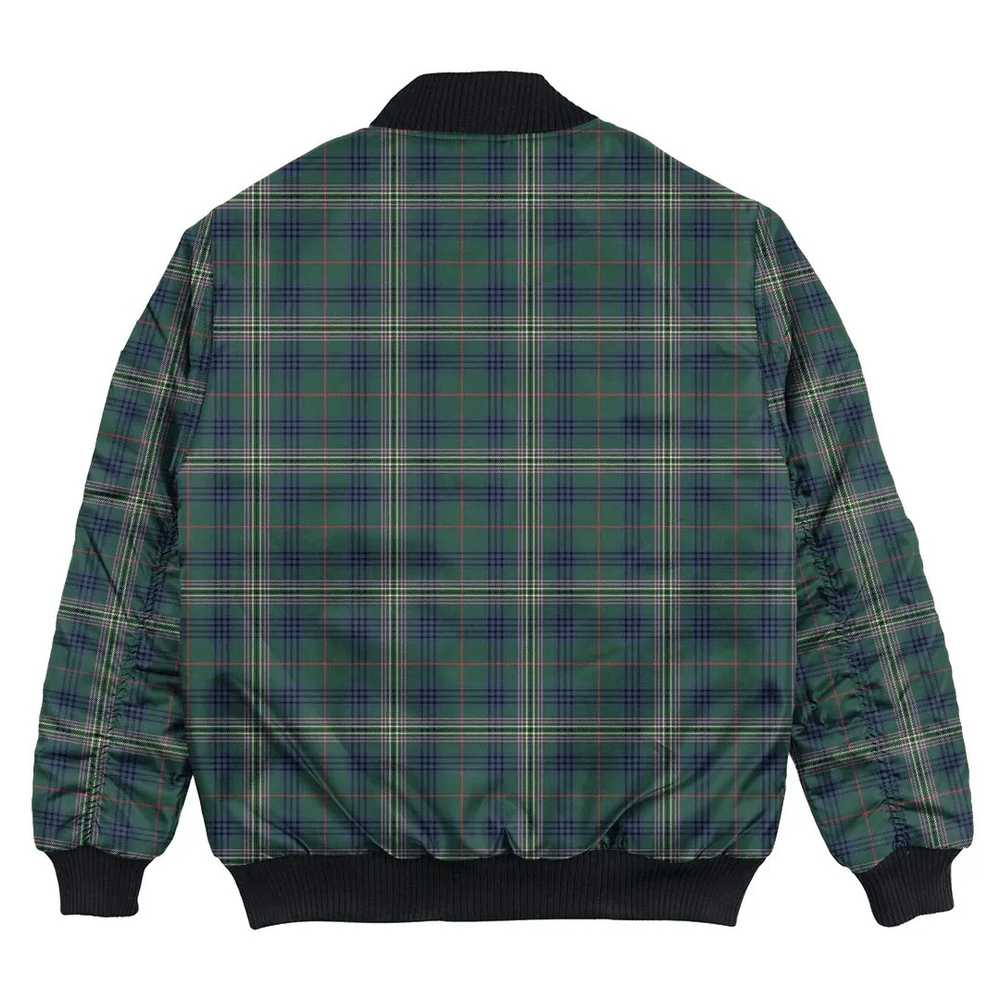Clan Kennedy Modern Tartan Clan Bomber Jacket UU85 Kennedy Modern Tartan Tartan Bomber Jacket