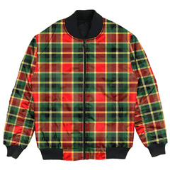 Clan MacLachlan Hunting Modern Tartan Clan Bomber Jacket FR50 MacLachlan Hunting Modern Tartan Tartan Bomber Jacket