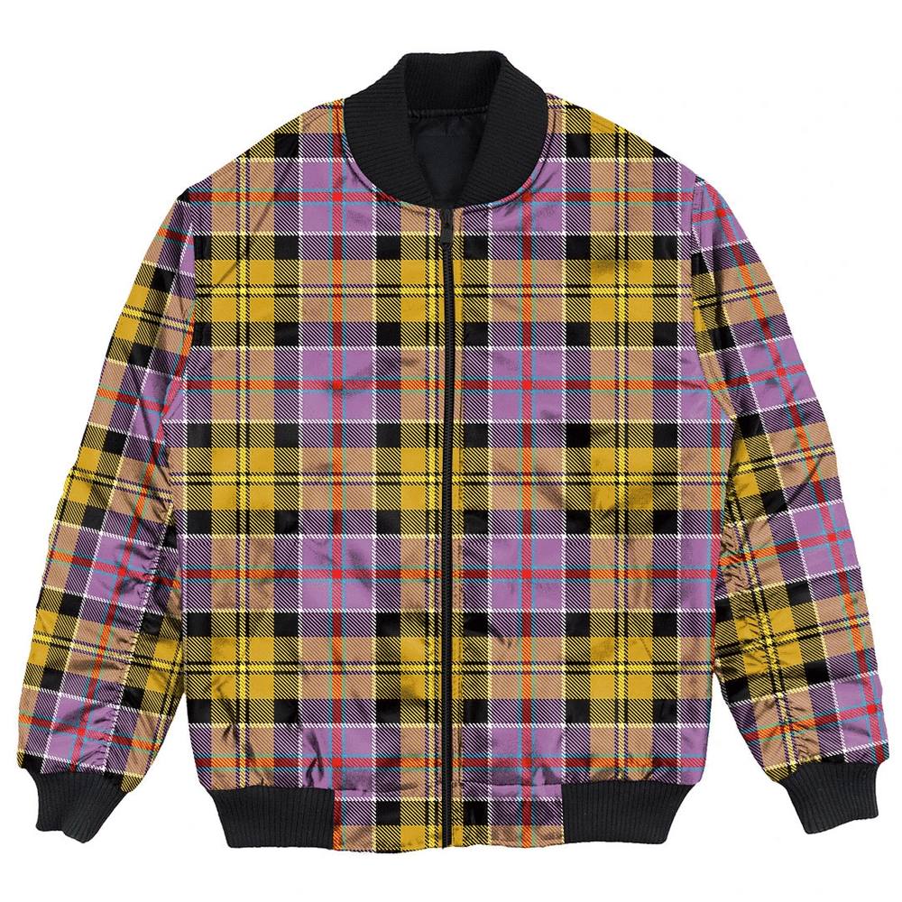 Clan Culloden Ancient Tartan Bomber Jacket DM72 Culloden Ancient Tartan Tartan Bomber Jacket
