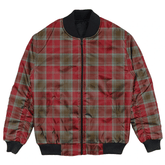 Clan Lindsay Weathered Tartan Bomber Jacket EH81 Lindsay Weathered Tartan Tartan Bomber Jacket