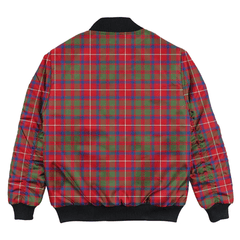 Clan Shaw Red Modern Tartan Bomber Jacket CS13 Shaw Red Modern Tartan Tartan Bomber Jacket
