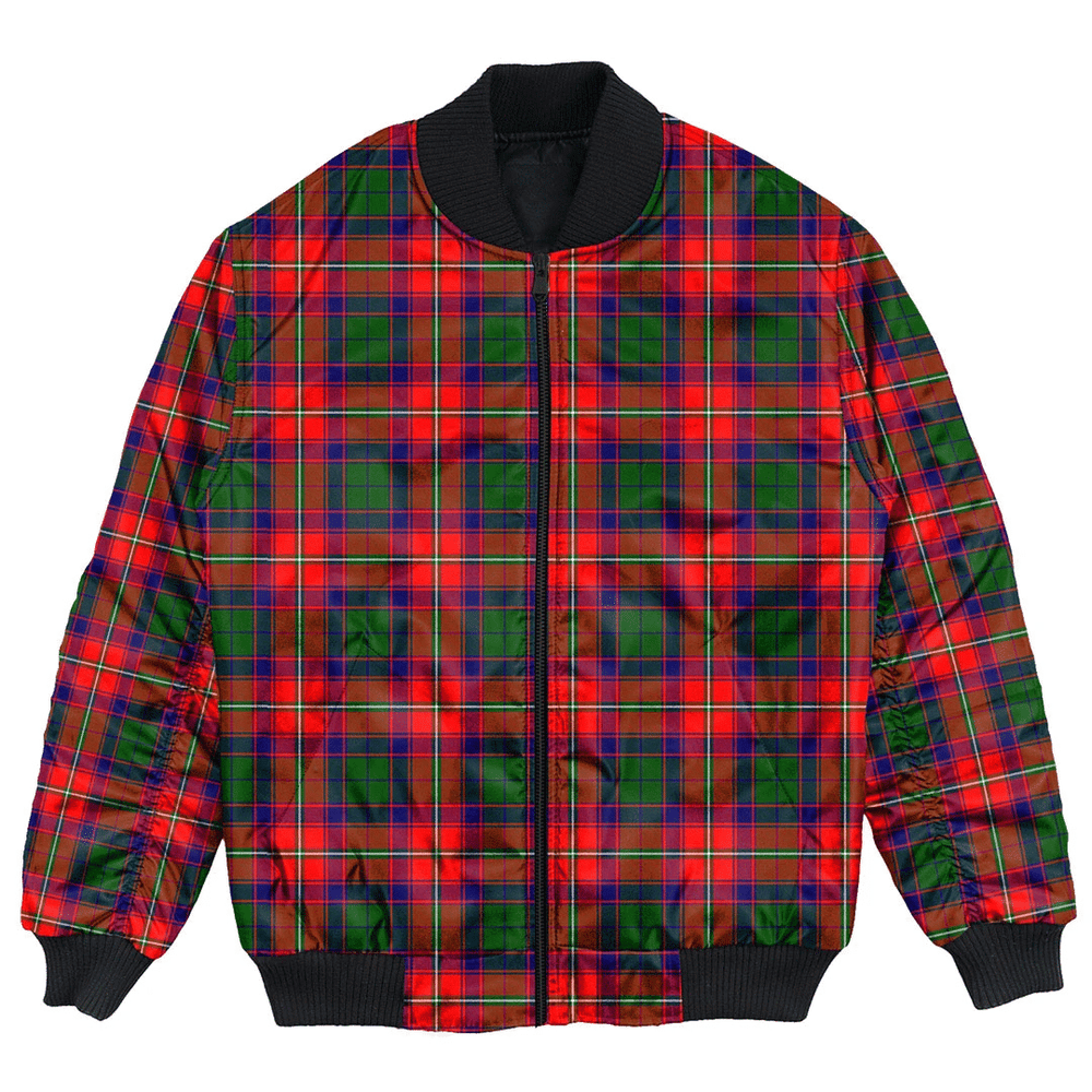 Clan Roxburgh District Tartan Clan Bomber Jacket SS26 Roxburgh District Tartan Tartan Bomber Jacket