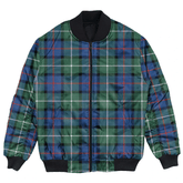 Clan Davidson of Tulloch Tartan Clan Bomber Jacket VG40 Davidson of Tulloch Tartan Tartan Bomber Jacket