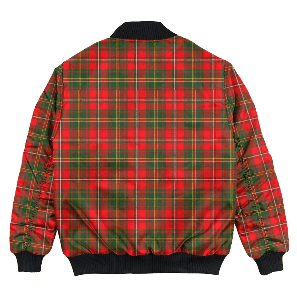 Clan Hay Modern Tartan Bomber Jacket MX74 Hay Modern Tartan Tartan Bomber Jacket