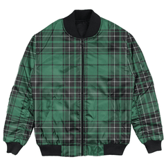 Clan MacLean Hunting Ancient Tartan Clan Bomber Jacket AF60 MacLean Hunting Ancient Tartan Tartan Bomber Jacket