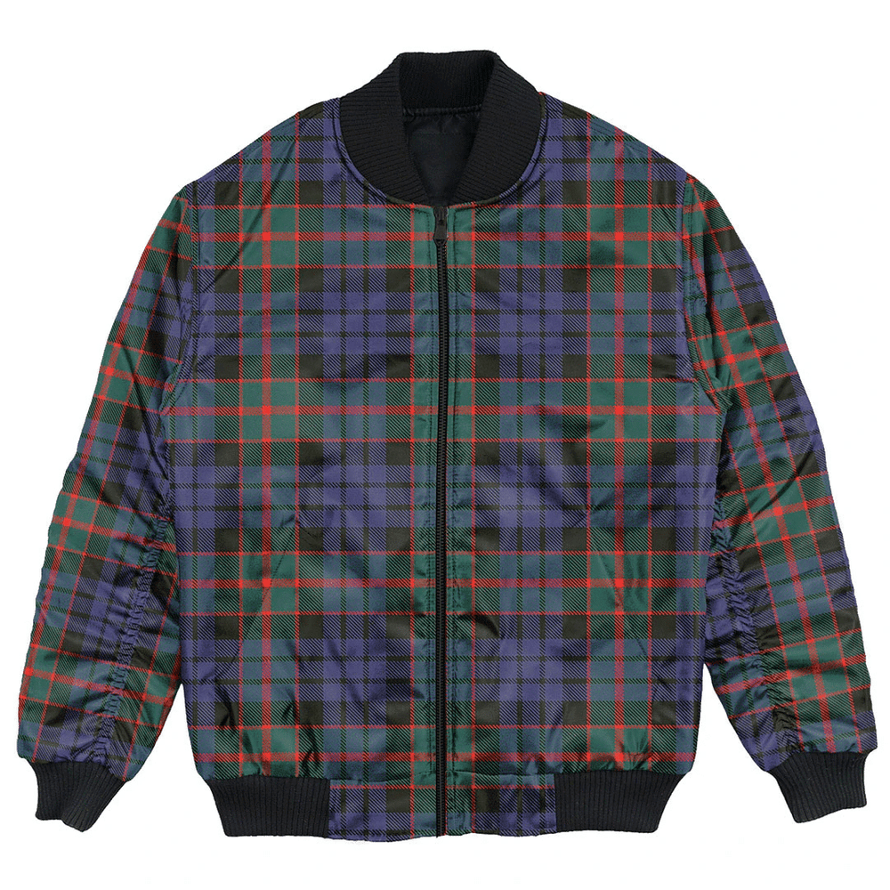 Clan Fletcher of Dunans Tartan Clan Bomber Jacket TN46 Fletcher of Dunans Tartan Tartan Bomber Jacket