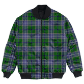 Clan Wishart Hunting Modern Tartan Clan Bomber Jacket NR99 Wishart Hunting Modern Tartan Tartan Bomber Jacket