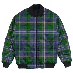 Clan Wishart Hunting Modern Tartan Clan Bomber Jacket NR99 Wishart Hunting Modern Tartan Tartan Bomber Jacket