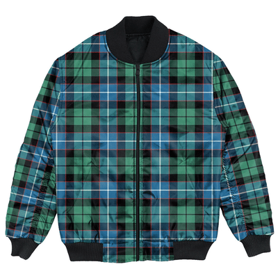 Clan Galbraith Ancient Tartan Clan Bomber Jacket SA81