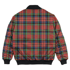 Clan MacPherson Ancient Tartan Clan Bomber Jacket QM33 MacPherson Ancient Tartan Tartan Bomber Jacket
