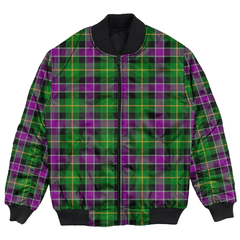 Clan Selkirk Tartan Clan Bomber Jacket AL67 Selkirk Tartan Tartan Bomber Jacket