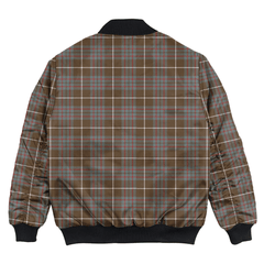 Clan MacIntyre Hunting Weathered Tartan Clan Bomber Jacket UP36 MacIntyre Hunting Weathered Tartan Tartan Bomber Jacket