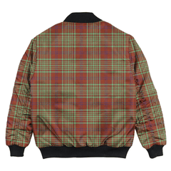 Clan MacGillivray Hunting Ancient Tartan Clan Bomber Jacket OM68 MacGillivray Hunting Ancient Tartan Tartan Bomber Jacket