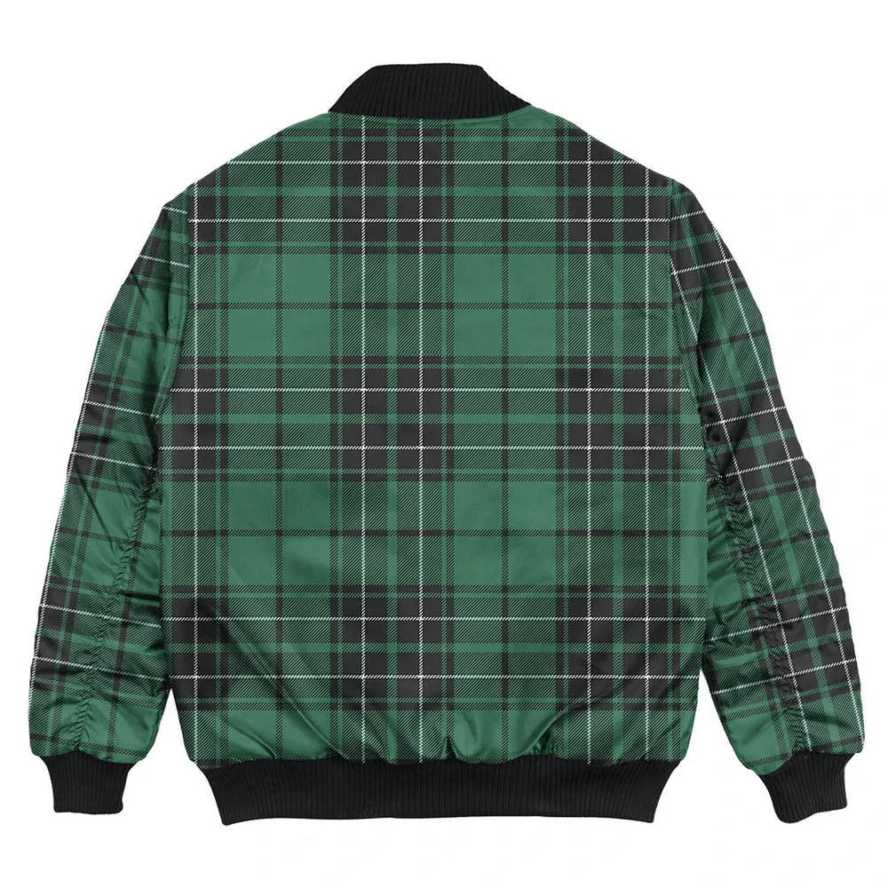 Clan MacLean Hunting Ancient Tartan Clan Bomber Jacket AF60 MacLean Hunting Ancient Tartan Tartan Bomber Jacket