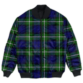 Clan Forbes Modern Tartan Clan Bomber Jacket YP62 Forbes Modern Tartan Tartan Bomber Jacket
