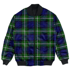 Clan Forbes Modern Tartan Clan Bomber Jacket YP62 Forbes Modern Tartan Tartan Bomber Jacket