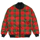 Clan MacAulay Modern Tartan Clan Bomber Jacket KS74 MacAulay Modern Tartan Tartan Bomber Jacket