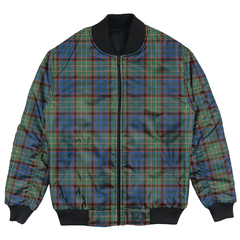Clan Nicolson Hunting Ancient Tartan Bomber Jacket LB45 Nicolson Hunting Ancient Tartan Tartan Bomber Jacket