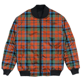 Clan MacNaughton Ancient Tartan Clan Bomber Jacket MU35 MacNaughton Ancient Tartan Tartan Bomber Jacket