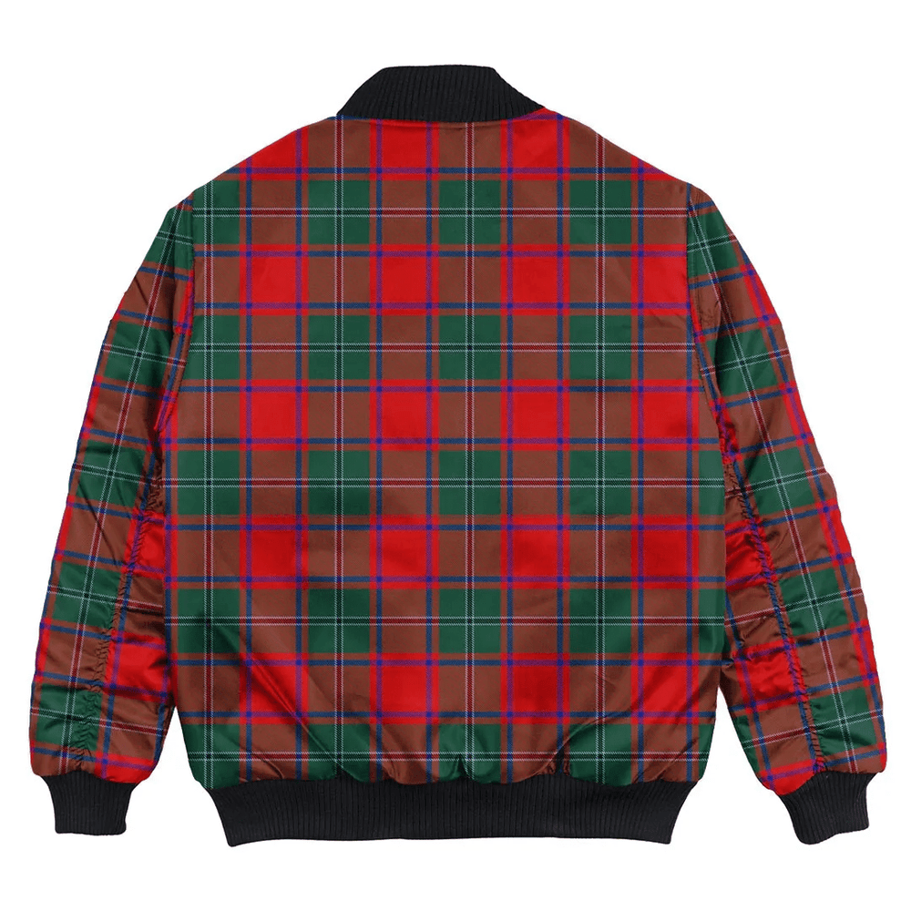 Clan MacPhail Clan Tartan Clan Bomber Jacket QZ40 MacPhail Clan Tartan Tartan Bomber Jacket