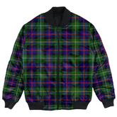 Clan Malcolm Modern Tartan Clan Bomber Jacket AN25 Malcolm Modern Tartan Tartan Bomber Jacket