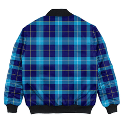Clan MacSporran Ancient Tartan Clan Bomber Jacket IN86 MacSporran Ancient Tartan Tartan Bomber Jacket