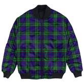 Clan MacKinlay Modern Tartan Clan Bomber Jacket FK63 MacKinlay Modern Tartan Tartan Bomber Jacket
