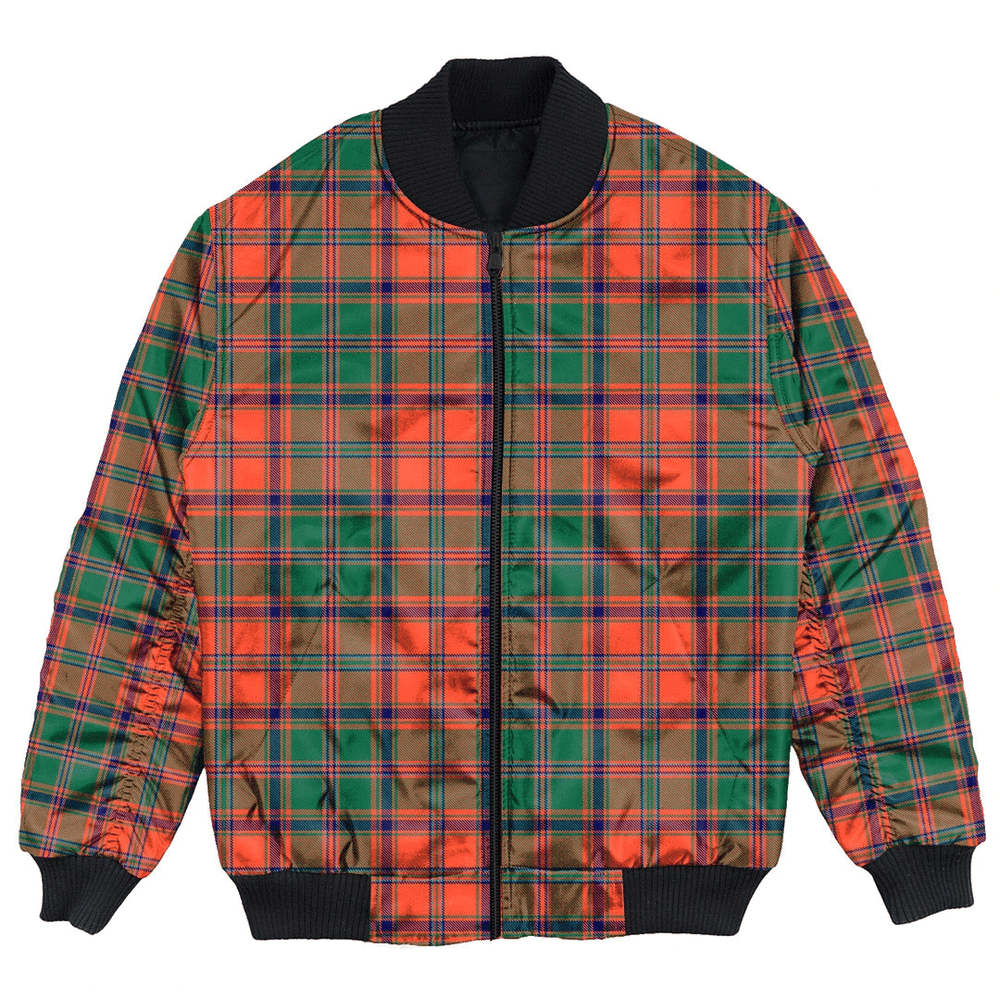 Clan Stewart of Appin Ancient Tartan Clan Bomber Jacket VF64 Stewart of Appin Ancient Tartan Tartan Bomber Jacket