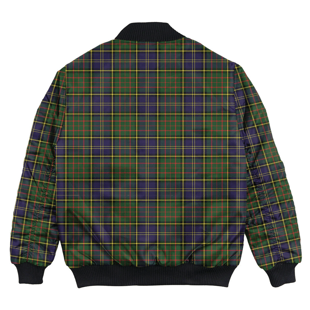 Clan MacMillan Hunting Modern Tartan Clan Bomber Jacket RJ71 MacMillan Hunting Modern Tartan Tartan Bomber Jacket