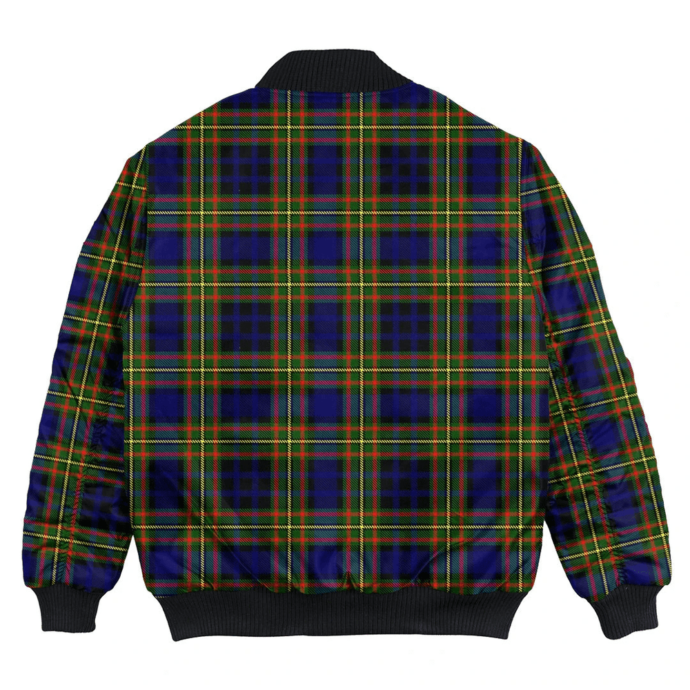 Clan Clelland Modern Tartan Clan Bomber Jacket IN48 Clelland Modern Tartan Tartan Bomber Jacket