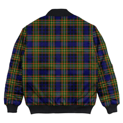Clan Clelland Modern Tartan Clan Bomber Jacket IN48 Clelland Modern Tartan Tartan Bomber Jacket