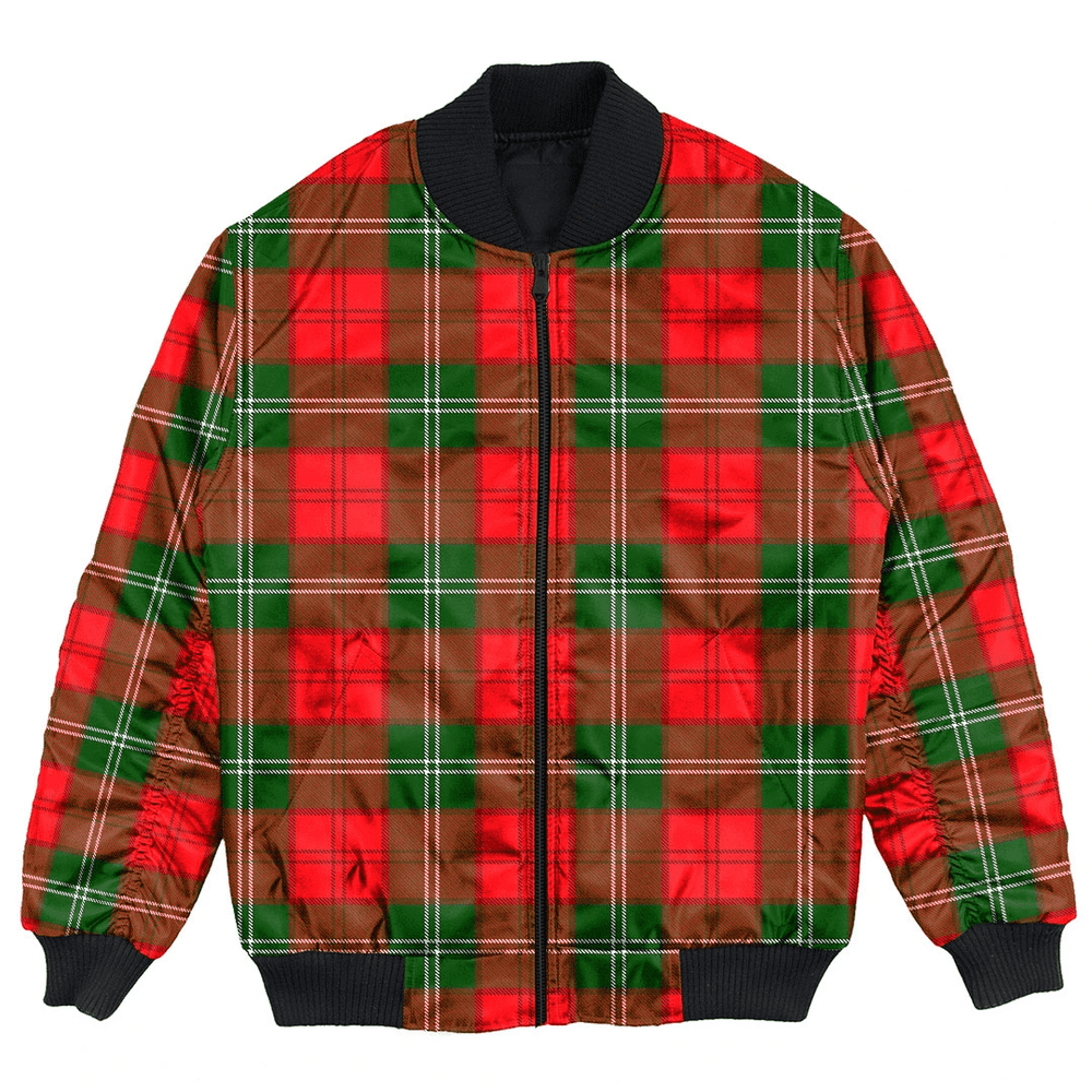 Clan Lennox Modern Tartan Clan Bomber Jacket OU79 Lennox Modern Tartan Tartan Bomber Jacket