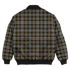 Clan MacKenzie Weathered Tartan Clan Bomber Jacket CG75 MacKenzie Weathered Tartan Tartan Bomber Jacket