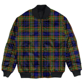 Clan Clelland Modern Tartan Clan Bomber Jacket IN48 Clelland Modern Tartan Tartan Bomber Jacket