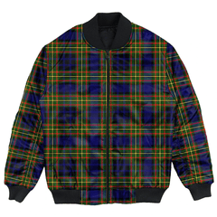 Clan Clelland Modern Tartan Clan Bomber Jacket IN48 Clelland Modern Tartan Tartan Bomber Jacket