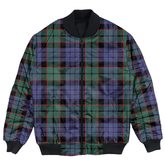 Clan Fletcher Modern Tartan Clan Bomber Jacket XA17 Fletcher Modern Tartan Tartan Bomber Jacket