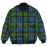 Clan Newlands of Lauriston Tartan Clan Bomber Jacket OH46 Newlands of Lauriston Tartan Tartan Bomber Jacket