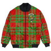 Clan MacGregor Modern Tartan Crest Bomber Jacket KR28 MacGregor Modern Tartan Tartan Bomber Jacket