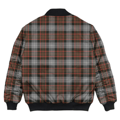 Clan MacRae Hunting Weathered Tartan Clan Bomber Jacket YD10 MacRae Hunting Weathered Tartan Tartan Bomber Jacket