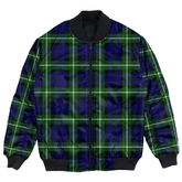 Clan Lamont Modern Tartan Clan Bomber Jacket OH30 Lamont Modern Tartan Tartan Bomber Jacket