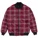 Clan Little Tartan Clan Bomber Jacket HY30 Little Tartan Tartan Bomber Jacket