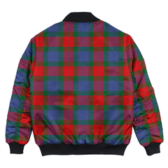 Clan Mar Tartan Clan Bomber Jacket JS43 Mar Tartan Tartan Bomber Jacket