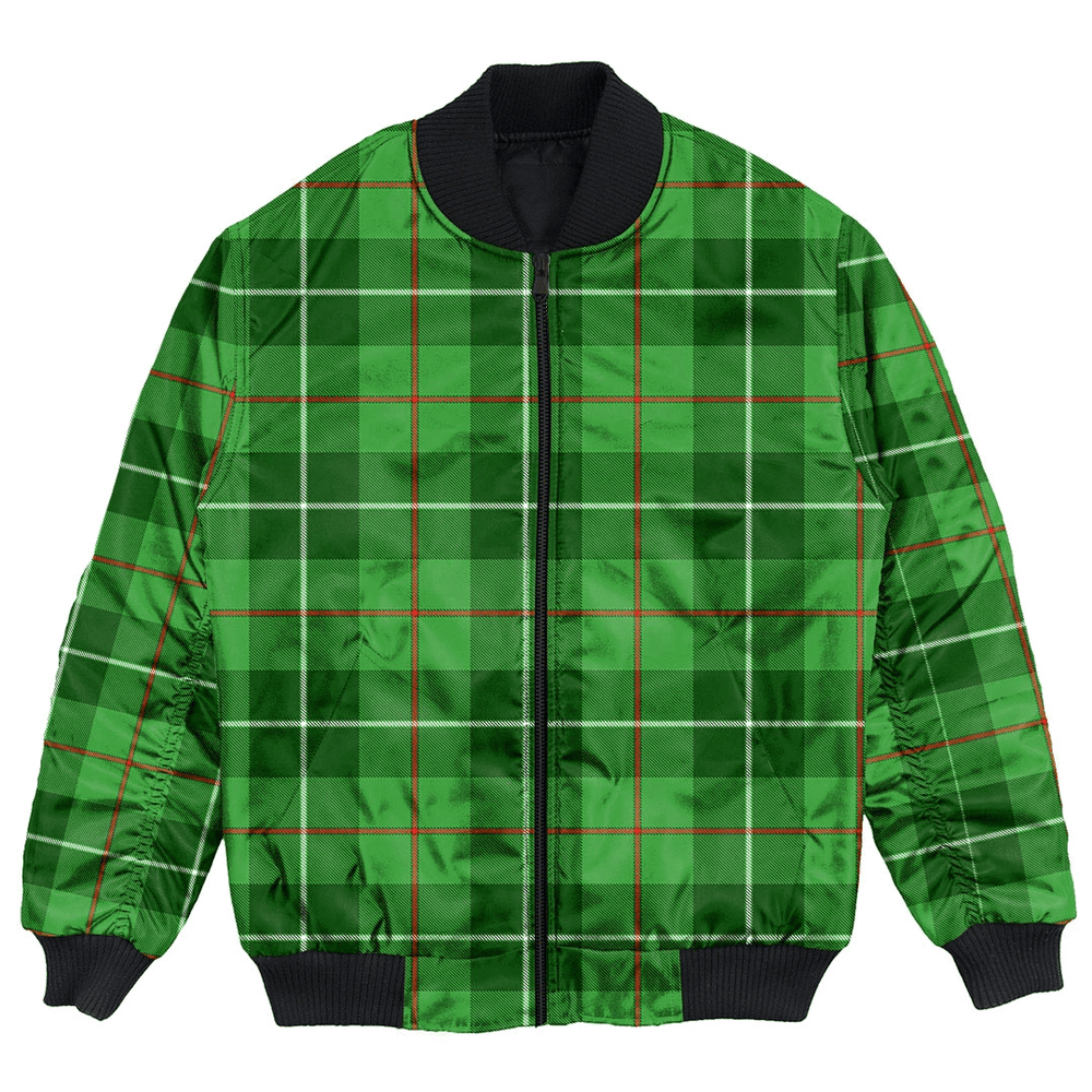 Clan Galloway District Tartan Bomber Jacket RB76 Galloway District Tartan Tartan Bomber Jacket