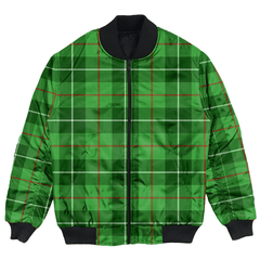 Clan Galloway District Tartan Bomber Jacket RB76 Galloway District Tartan Tartan Bomber Jacket