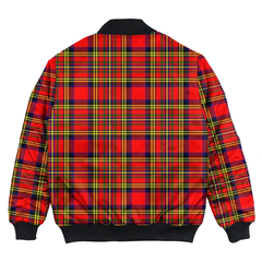 Clan Hepburn Tartan Clan Bomber Jacket BB79 Hepburn Tartan Tartan Bomber Jacket